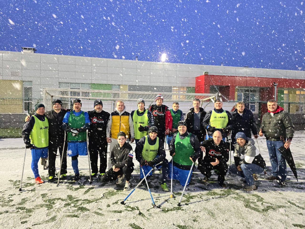 Члены Общественной палаты Нижнего Новгорода приняли участие в открытой футбольной тренировке, посвященной Дню Победы
